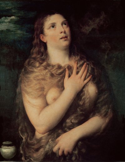 Mary Magdalene by Tiziano Vecelli